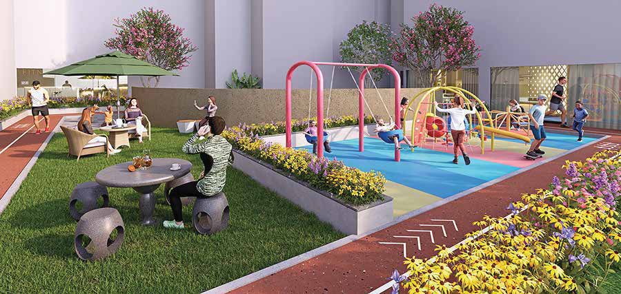 Kids play area