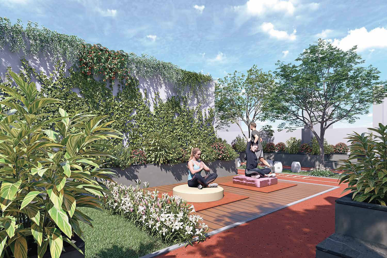 Yoga deck