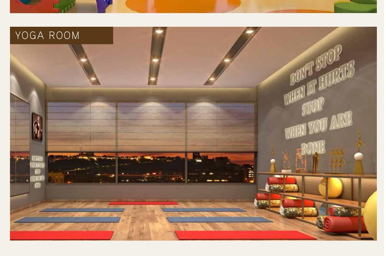 Yoga room