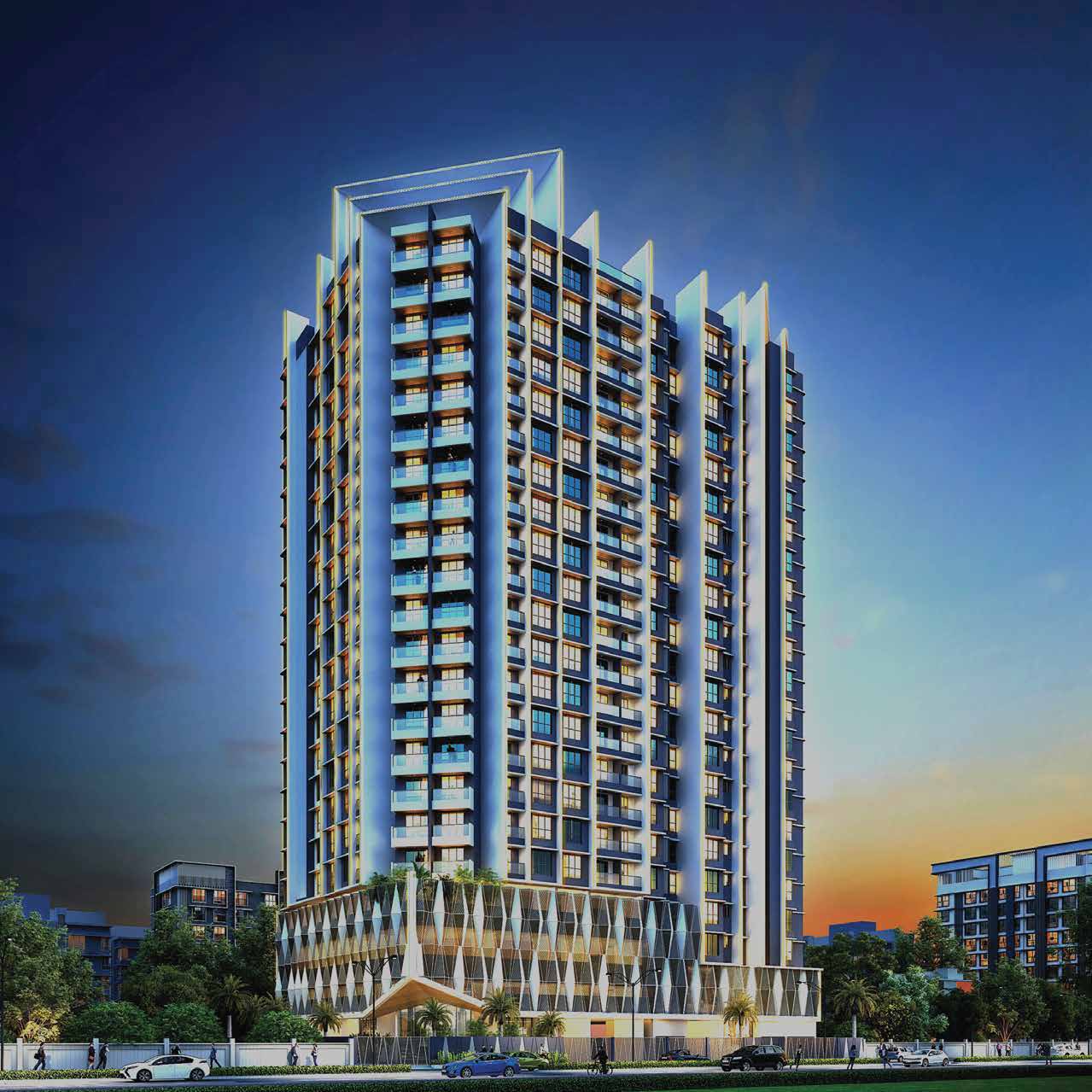 BC Corp Avita Bandra East elevation